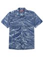 Tori Richard Ocean's 11 Midnight Cotton Spandex Men's Hawaiian Shirt
