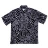 Kai Clothing Coral Reef Black Rayon Men's Hawaiian Shirt