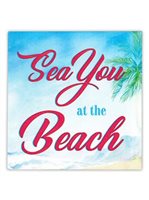 Sea You At The Beach Canvas Art