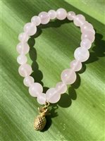 Angels by the Sea Rose Quartz Ho'ola Ana Healing Jewelry Bracelet