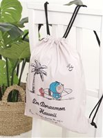 [Hawaii Exclusive] Walk 100% Polyester I'm Doraemon Drawstring Bag