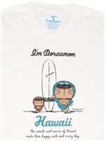 [Hawaii Exclusive] Surf 100%Cotton I'm Doraemon Unisex T-shirt