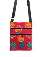 Pineapple Red Hawaiian Passport Bag