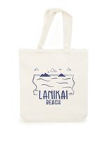 [Exclusive] Honi Pua Lanikai Beach Hawaiian Tote Bag