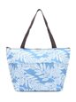 Happy Wahine ULU Blue INSULATED LUNCH TOTE LARGE