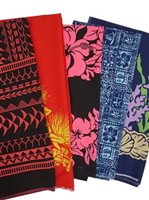 [DIscounted Remnants] Cotton / Polyester Precut Hawaiian Fabric
