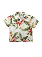 Two Palms Sonic Beige Rayon Boys Hawaiian Shirt
