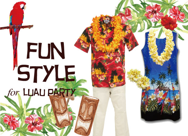 hawaiian party theme clothes
