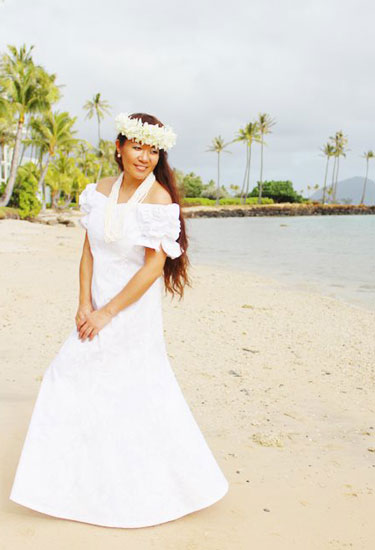 island themed wedding dresses