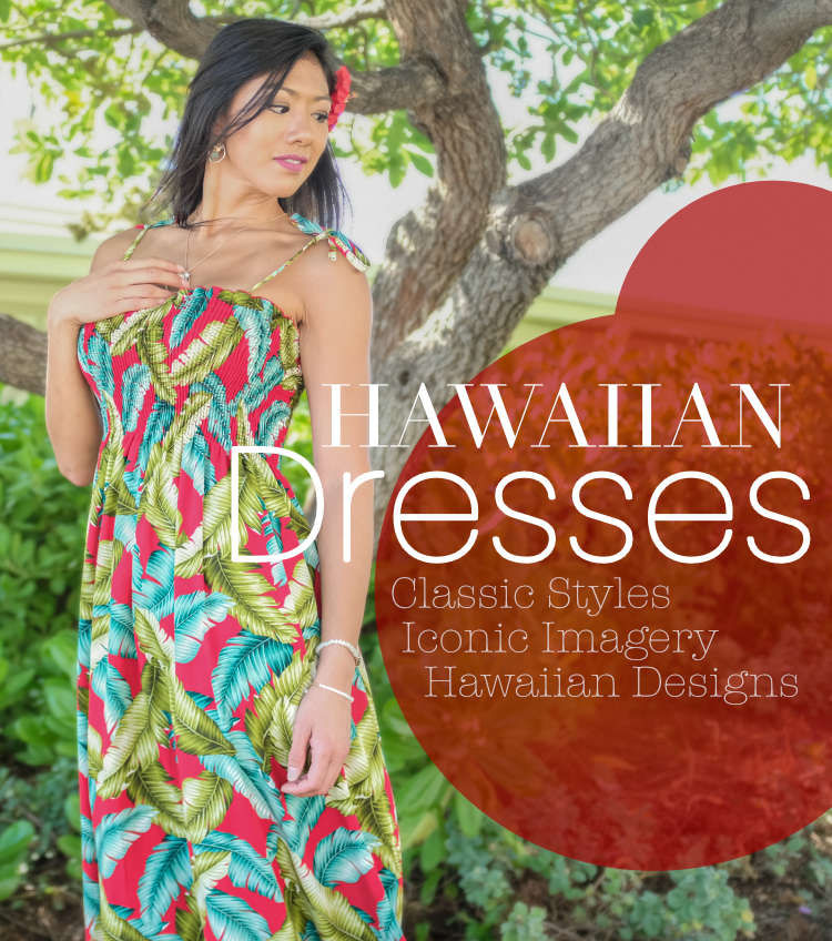 Hawaiian style dresses hotsell