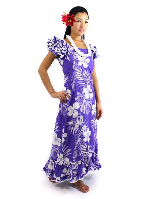 hawaiian moo moo dress