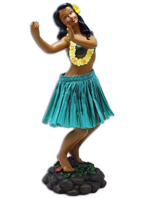 hula girl dashboard