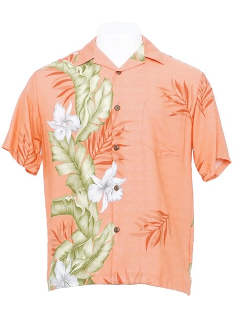 Hilo Hattie Plumeria Aloha Shirt Pink / 4XL