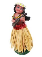 hula girl car accessory