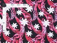 Tiare Blaze Black &amp; Pink Poly Cotton OW-010