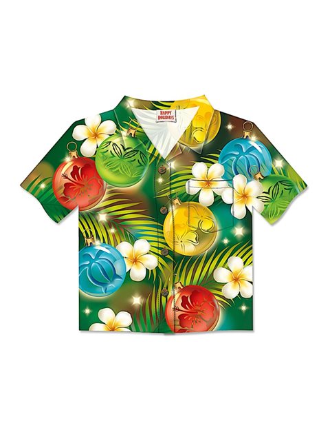 Island Heritage クリスマスカード ボックスセット アロハシャツ オーナメント Alohaoutlet アロハアウトレット