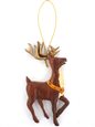 Aloha Wood Art Reindeer Wood Ornament