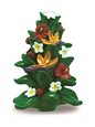 Island Heritage Festive Floral Tree Christmas Ornament