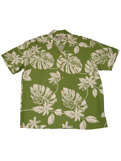 Tiare Hawaii Kids Aloha Shirt, Plumeria Peach / XS