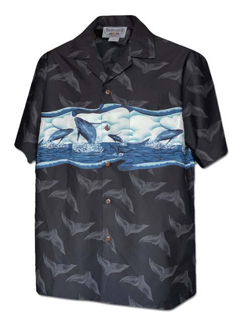 Pacific Legend アロハシャツ XL 黒
