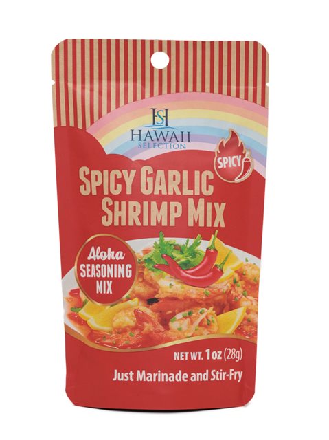 Hawaii Promotion Company Spicy Garlic Shrimp Mix Hi Selection Alohaoutlet