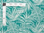 Hawaiian Leaves Deep Jade 100% Rayon LW-18-664 [40% OFF]