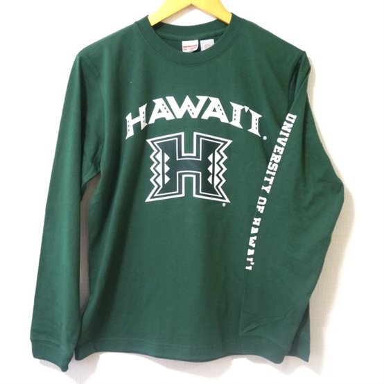 Aloha Outlet限定】 UH ハワイ大学 長袖Tシャツ [UH マノア