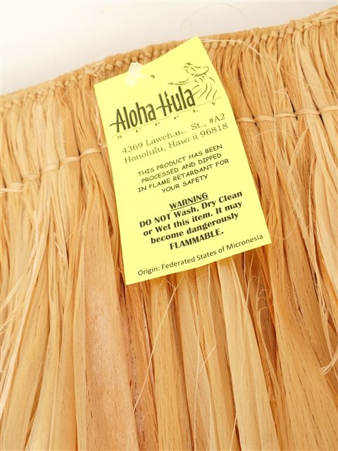 Raffia Hula Skirt