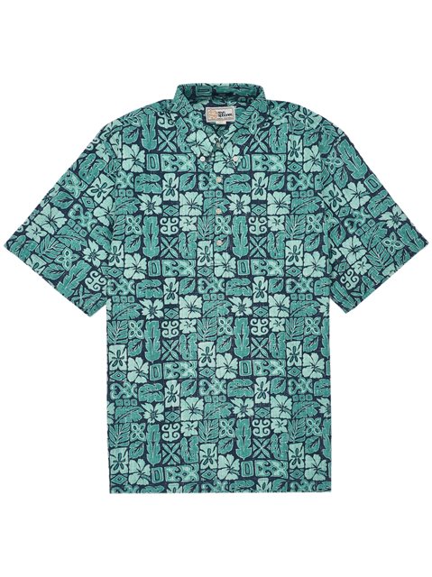 pullover aloha shirt