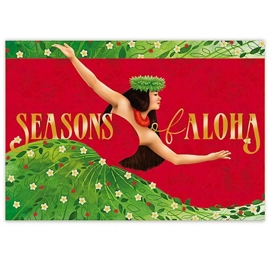 Island Heritage Seasonds of Aloha Boxed Christmas Cards Supreme