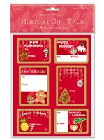 Island Heritage Holiday Delights Adhesive Gift Tag 18-tags