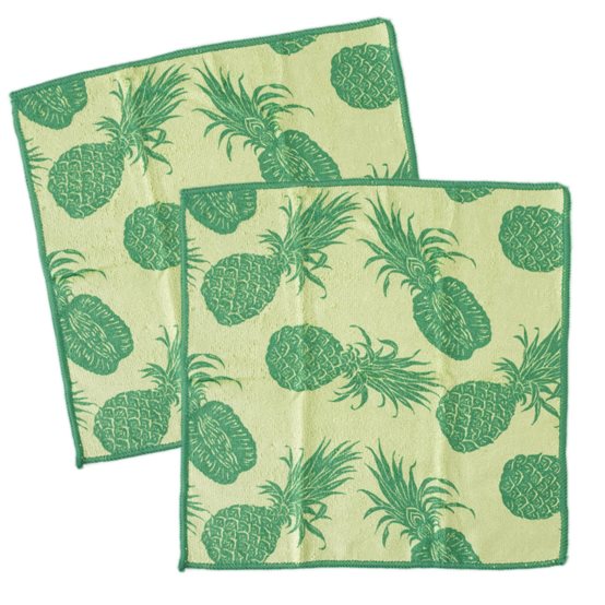 Island Heritage Tropical Leaves Microfiber Kitchen Towel 2 piece Set