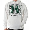 UH Big H White Unisex Pullover Hoodie