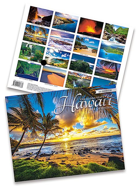 Island Heritage Hawaii (Landscapes) 2022 Trade Calendar | Alohaoutlet