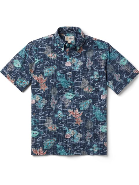 Reyn Spooner Men's Spooner Kloth Classic Fit Hawaiian Shirt Shirt
