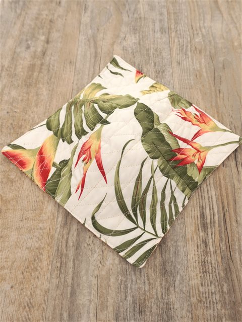 Island Heritage Tropical Leaves Microfiber Kitchen Towel 2 piece Set