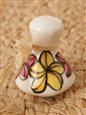 Plumeria Hawaiian Christmas Ornament Poi Pounder