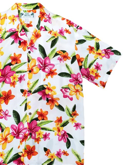 Plumeria Paradise Hawaiian Shirts - Womens Hawaiian Shirts - Aloha Shirt at   Women’s Clothing store