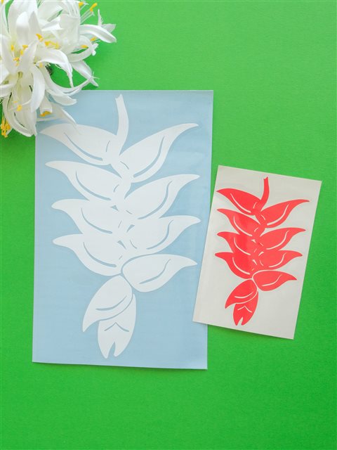 Beautiful Paper Circle Heliconia Craft for Kids