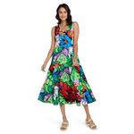 [Pre-Order] Jams World Flower Vibes Long Ruffle Dress