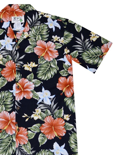 Lot of 2 Men's Hawaiian Shirts XL X-Large Floral Tropical Aloha Hawaii Hula  Girl