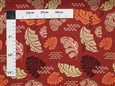 Tapa Monstera Red Poly Cotton WL-010