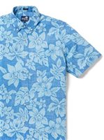 [2024 June New Arrival] Reyn Spooner COSTA RICA LIGHT BLUE Spooner Kloth [2024 June New Arrival] Reyn Spooner / RYNSP COSTA RICA LIGHT BLUE Spooner Kloth Men's Hawaiian Shir