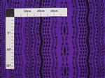 Tapa Triangle Purple Poly Cotton LW-24-924