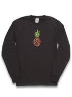 [Soha Living Collaboration] Honi Pua Pineapple Hearts Unisex Hawaiian Long Sleeve T-Shirt