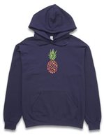 [Soha Living Collaboration] Honi Pua Pineapple Hearts Unisex Hawaiian Hoodie