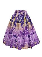 Tiare & Protea Purple Poly Cotton LW-24-908