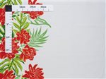 Protea Border Natural Poly Cotton LW-24-917