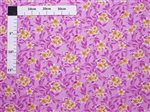 Plumeria & Pikake Lei Pink Poly Cotton HMR-24-74R