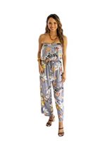 Lani Lau Bird Grey HOLO ROMPER